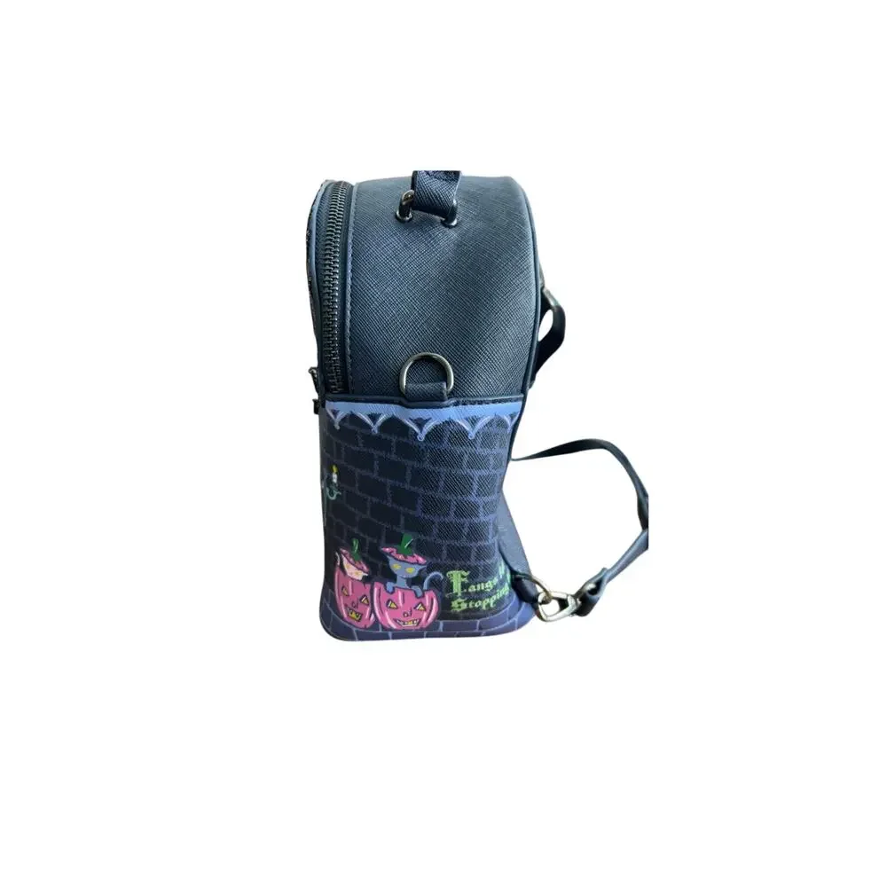 Vendula London Cat Dracula’s Haunted Hse Mini Backpack Halloween Gothic Bag